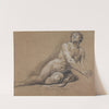 Reclining Male Nude (1710) by Louis de Boullogne the Younger
