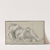 Reclining Model by Simon Vouet