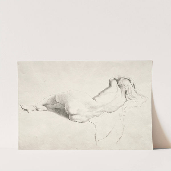 Reclining Model by Emil Orlik