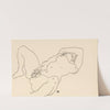 Reclining Nude (1918) by Egon Schiele