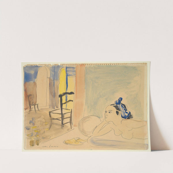 Reclining Nude by Jean Launois