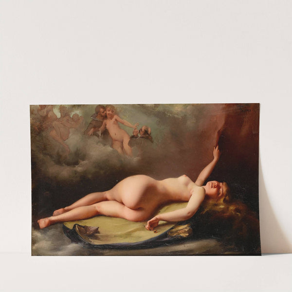 Reclining nude by Luis Ricardo Falero