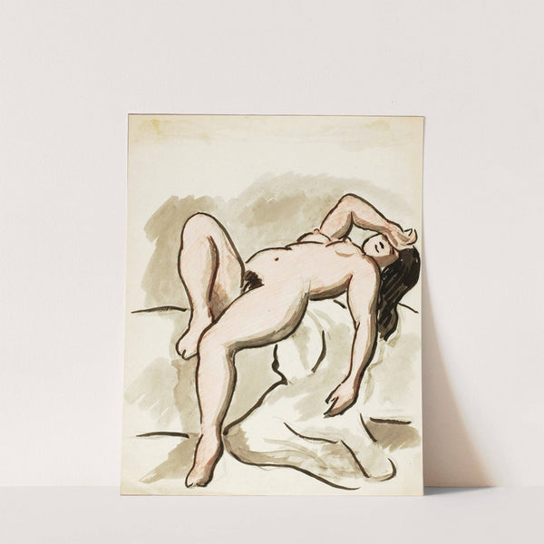 Reclining Nude by Carl Newman