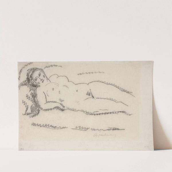 Reclining nude (1912) by Alexej von Jawlensky