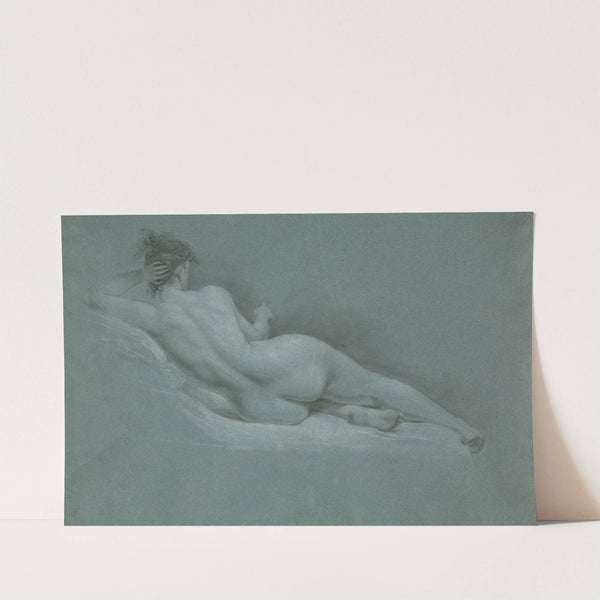 Reclining Nude, back view (late 18th–early 19th century) by John Trumbull