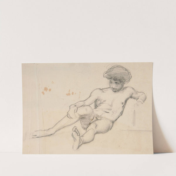 Reclining Nude Figure by John Singer Sargent