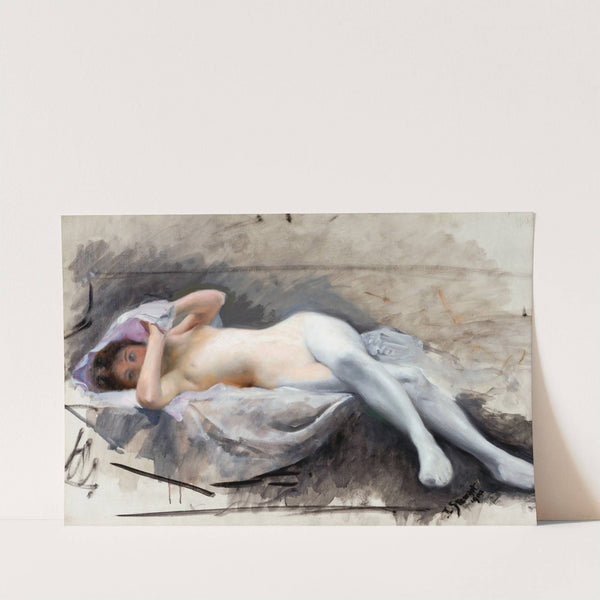 Reclining Nude by Julius Leblanc Stewart