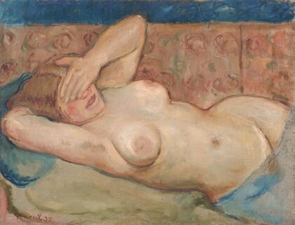 Reclining Nude (Shy)