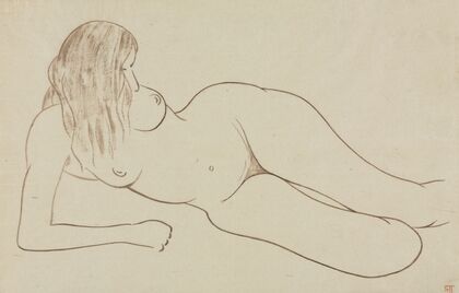 Reclining Nude Woman