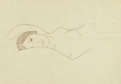 Reclining Nude Woman