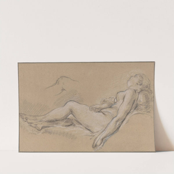 Reclining Nymph (c. 1752) by François Boucher