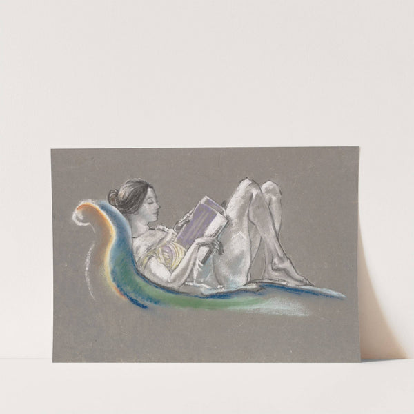 Reclining Woman (1913) by Arthur Bowen Davies