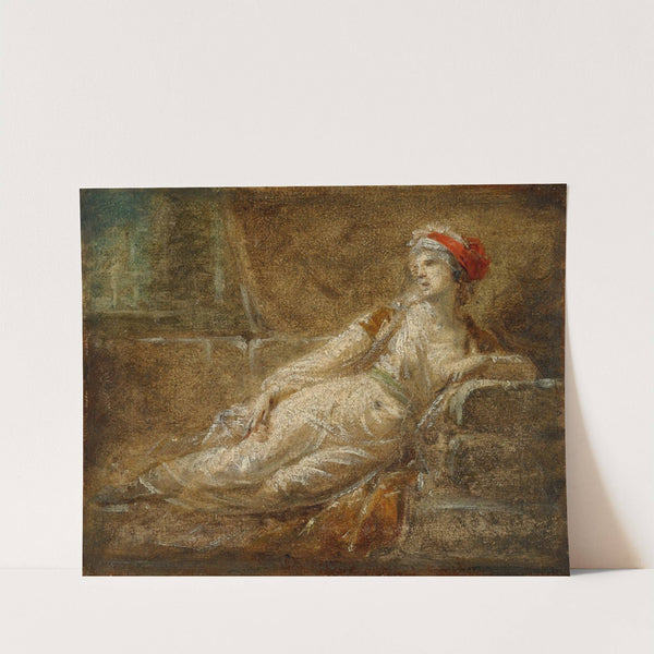 Reclining Woman (c. 1790-1800) by Heinrich Friedrich Füger