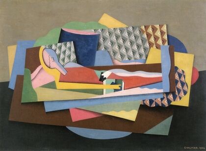 Reclining woman — size preview