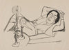 Reclining Woman (Portrait of Johanna Loeb)