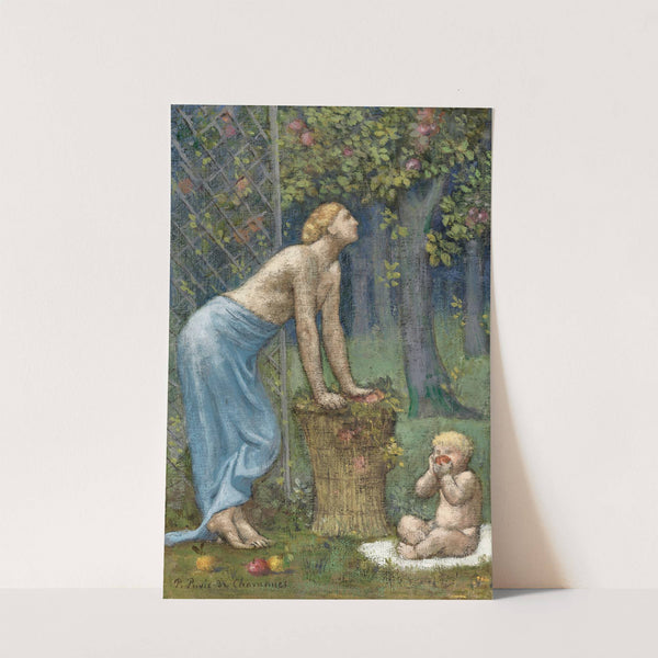 Recolte des Pommes by Pierre Puvis de Chavannes