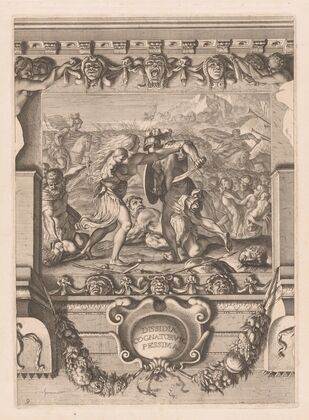 Reconciliation between the Romans and the Sabines (1659)