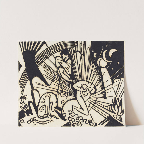 Reconciliation (Versoehnung) (1912) by Franz Marc