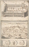 Reconstruction of the Circus Maximus (above) and a View of the Site (below)