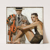 Record Time, Cool Summer Comfort, House of Kuppenheimer ad (c. 1920) by Joseph Christian Leyendecker