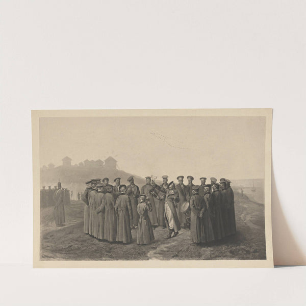 Recreation in the camp (1870 - 1879) by Jean-Léon Gérôme