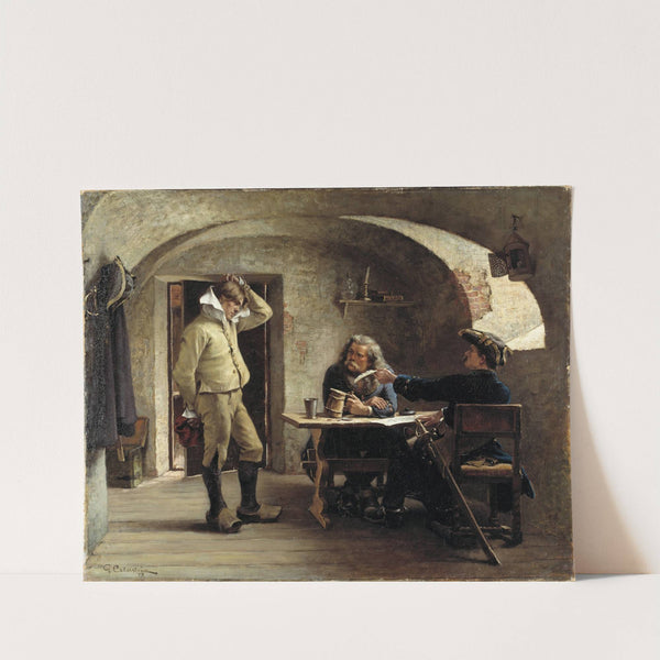 Recruiting Sergeants by Gustaf Cederström