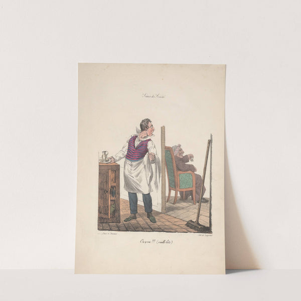 Recueil des scènes familières, et de société de Paris Pl.02 by Edmé Jean Pigal