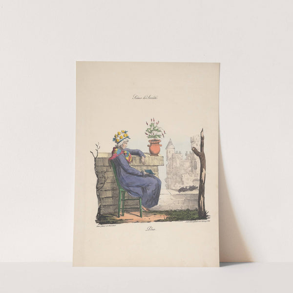 Recueil des scènes familières, et de société de Paris Pl.06 by Edmé Jean Pigal