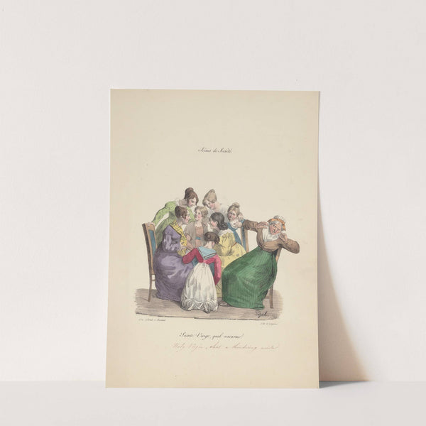 Recueil des scènes familières, et de société de Paris Pl.13 by Edmé Jean Pigal