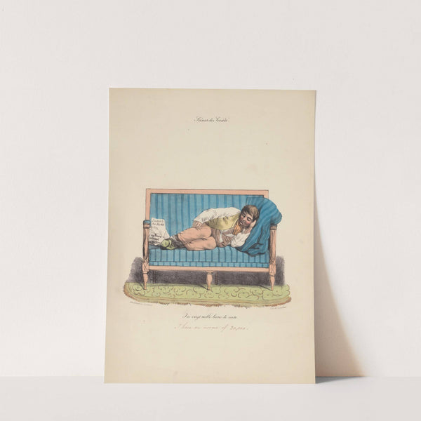 Recueil des scènes familières, et de société de Paris Pl.14 (1833) by Edmé Jean Pigal