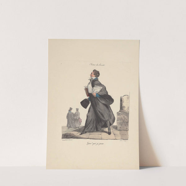 Recueil des scènes familières, et de société de Paris Pl.20 (1833) by Edmé Jean Pigal