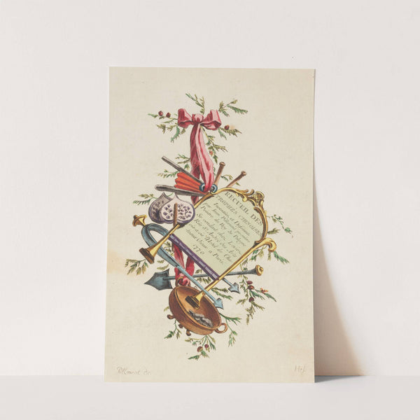 Recueil Des Trophies Chinoises Pl.1 (1920) by Jean-Baptiste Pillement