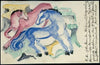 Red and Blue Horse
