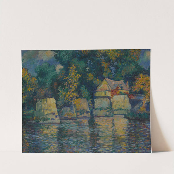 Red Bridge at Vernon by Theodore Earl Butler