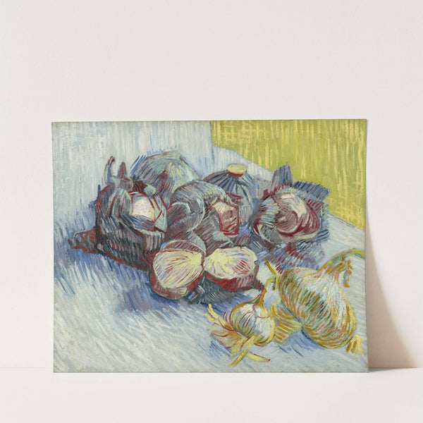 Red cabbages and onions (1887) by Vincent van Gogh
