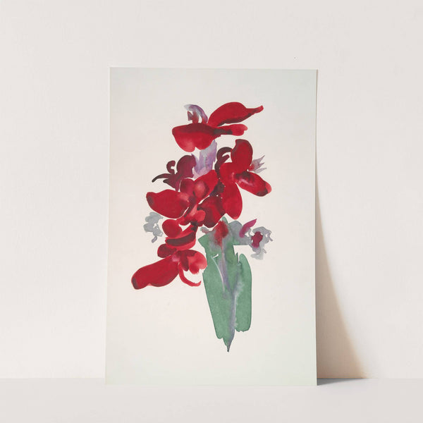 Red Canna by Georgia O’Keeffe