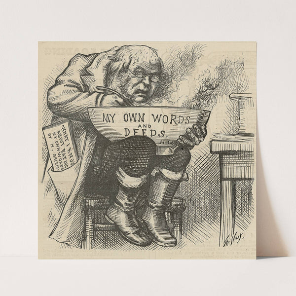 Red hot!. (1872) by Thomas Nast