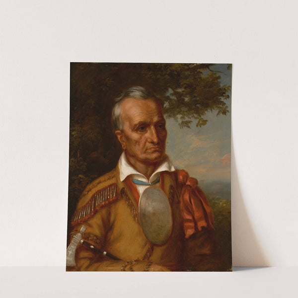 Red Jacket, Seneca Chief (Sagoyewatha) (ca. 1825–30) by Charles Bird King