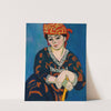 Red Madras Headdress (Le Madras rouge) (1907) by Henri Matisse