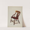 Red Pioneer Chair by Florence Truelson