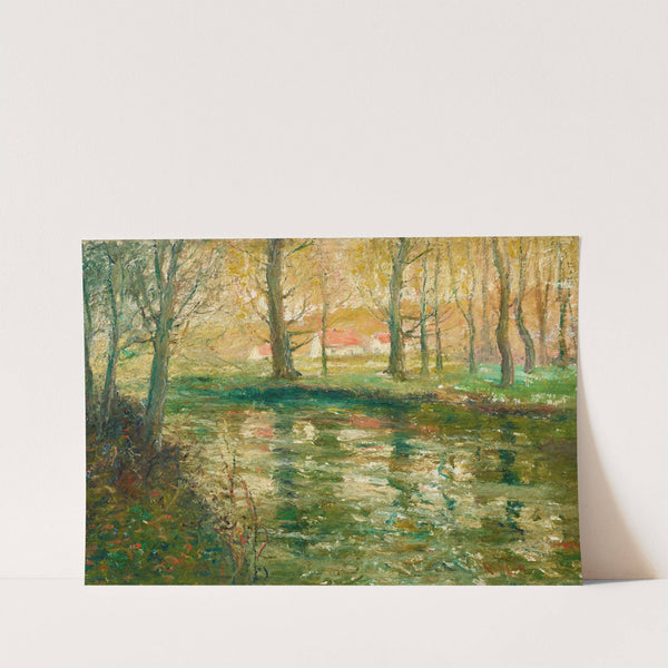 Red Rooftops (circa 1908-12) by Ernest Lawson