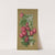 Red roses growing through a window by Paul de Longpre