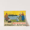 Red Star Line Antwerpen – Amerika (1899) by Henri Cassiers