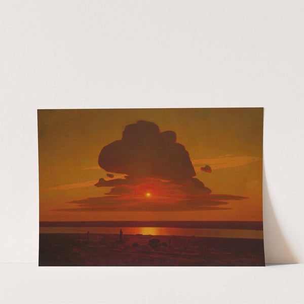 Red Sunset on the Dnieper by Arkhip Ivanovich Kuindzhi