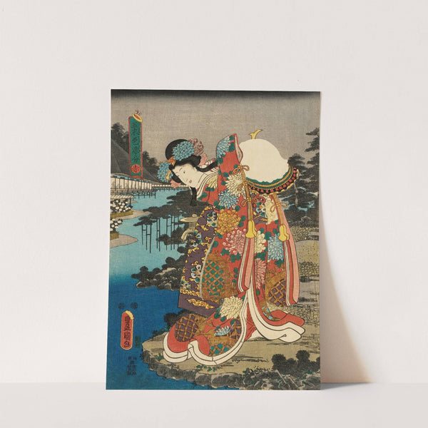 Red by Utagawa Kunisada (Toyokuni III)