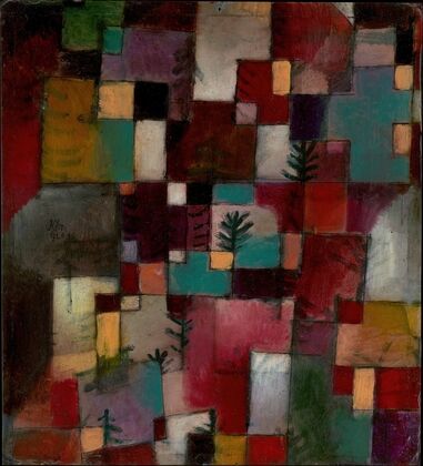 Redgreen and Violet-Yellow Rhythms (1920)