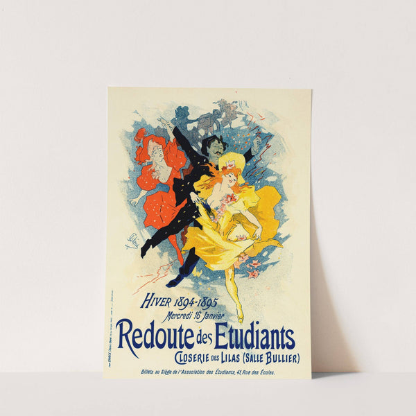 Redoute Des Étudiants (1897) by Jules Chéret