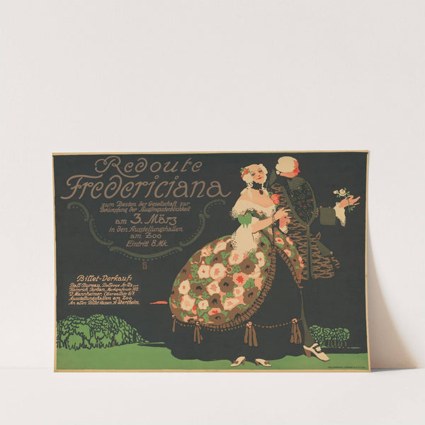 Redoute Fredericiana zum Besten der Gesellschaft zur Bekämpfung der Säuglingssterblichkeit (1910) by Paul Scheurich