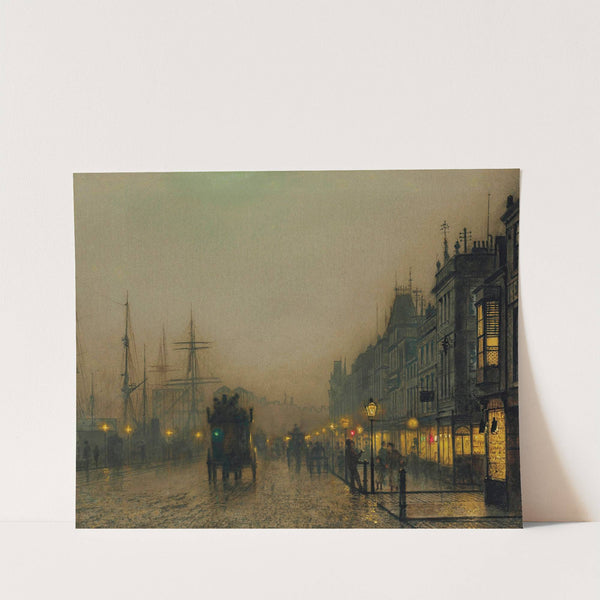 Reekie, Glasgow by John Atkinson Grimshaw