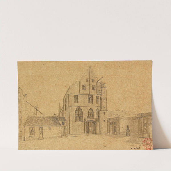 Réfectoire des Cordeliers, rue de l'Ecole de Médecine, 6ème arrondissement by Aglaüs Bouvenne